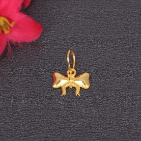 Collar Solid Gold Charm